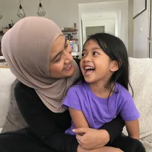 Aisyah and her daughter