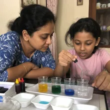 Priya and her child